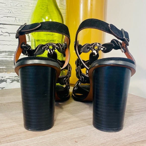 Coach Mid Heel Sandal w/Coach Link - Picture 13 of 15